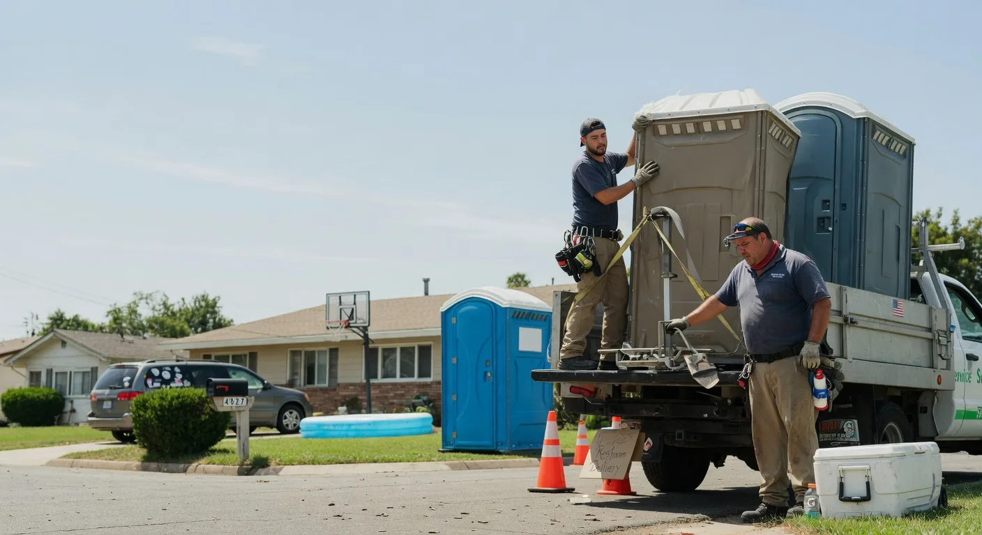 Porta Potty Rental in Huntsville, OH near me