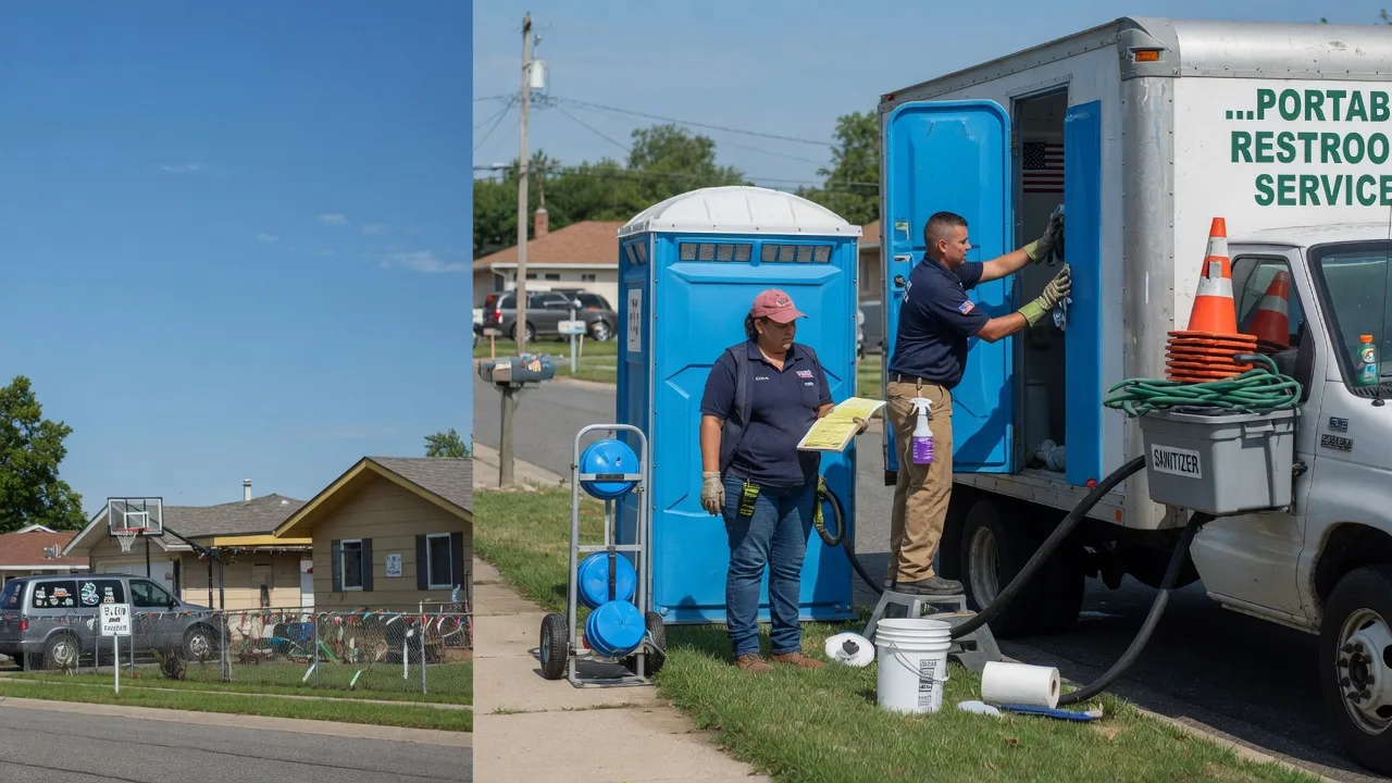 Portable Toilet Rental in Huntsville, OH near me
